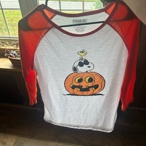 Peanuts Halloween Raglan Shirt